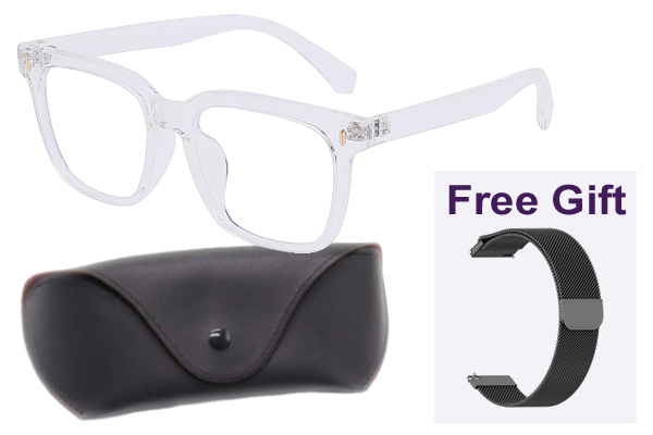Men plano anti blue eyeglasses